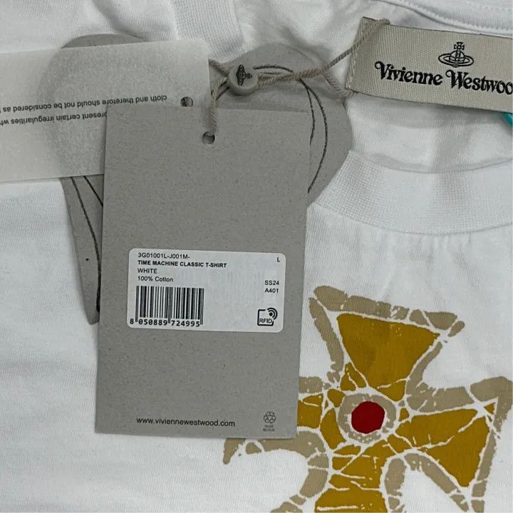 Vivienne Westwood Vivienne Westwood Logo Print Short Sleeve T-Shirt Size US L / EU 52-54 / 3 - 2 Thumbnail