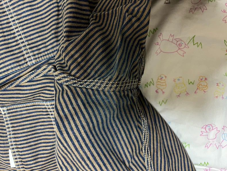 The Real McCoy's The Real McCoy's746 Striped Work Shorts Size US 32 / EU 48 - 7 Thumbnail