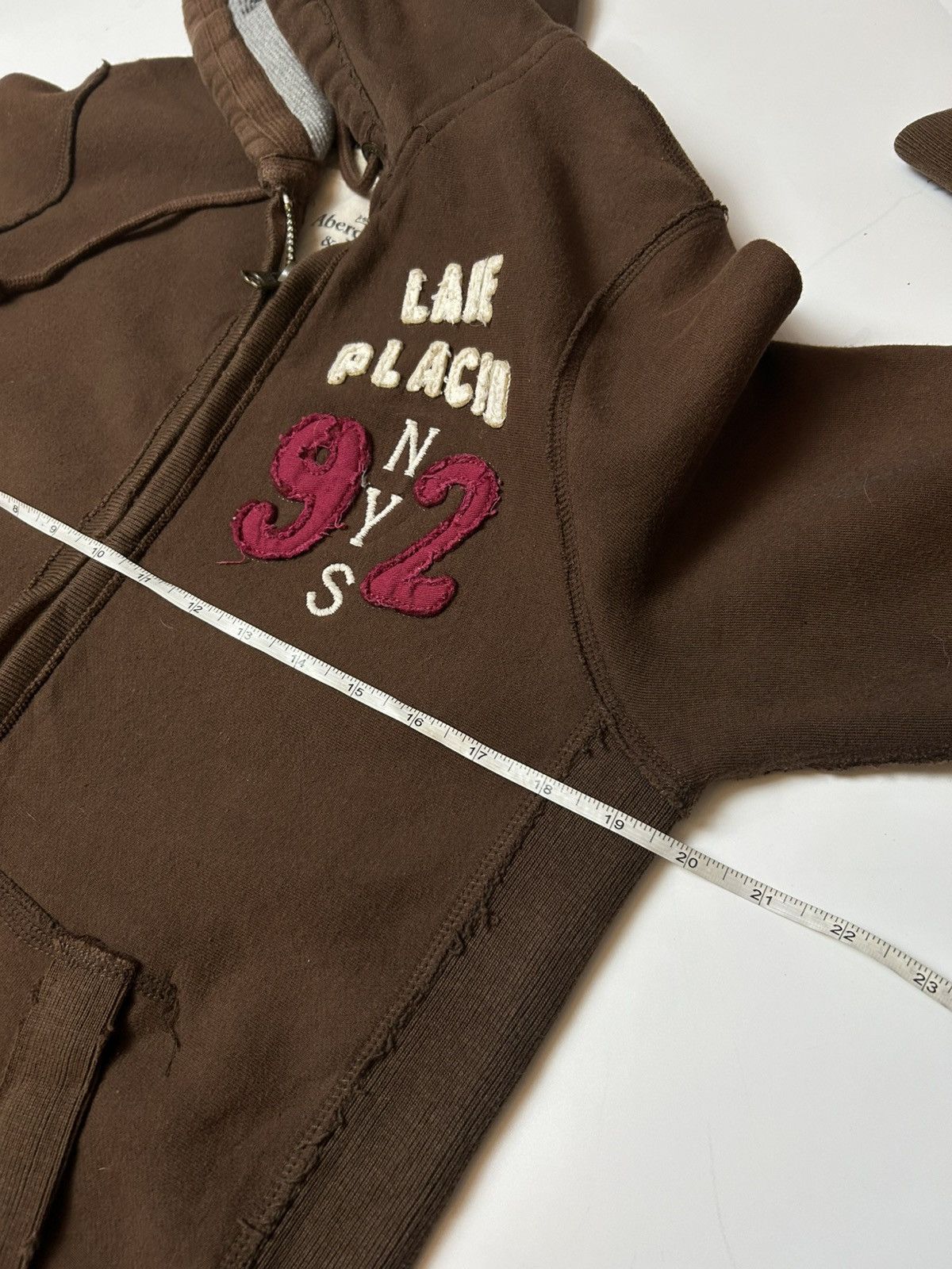 Abercrombie & Fitch ABERCROMBIE & FITCH ZIPPER HOODIE Size US M / EU 48-50 / 2 - 6 Thumbnail