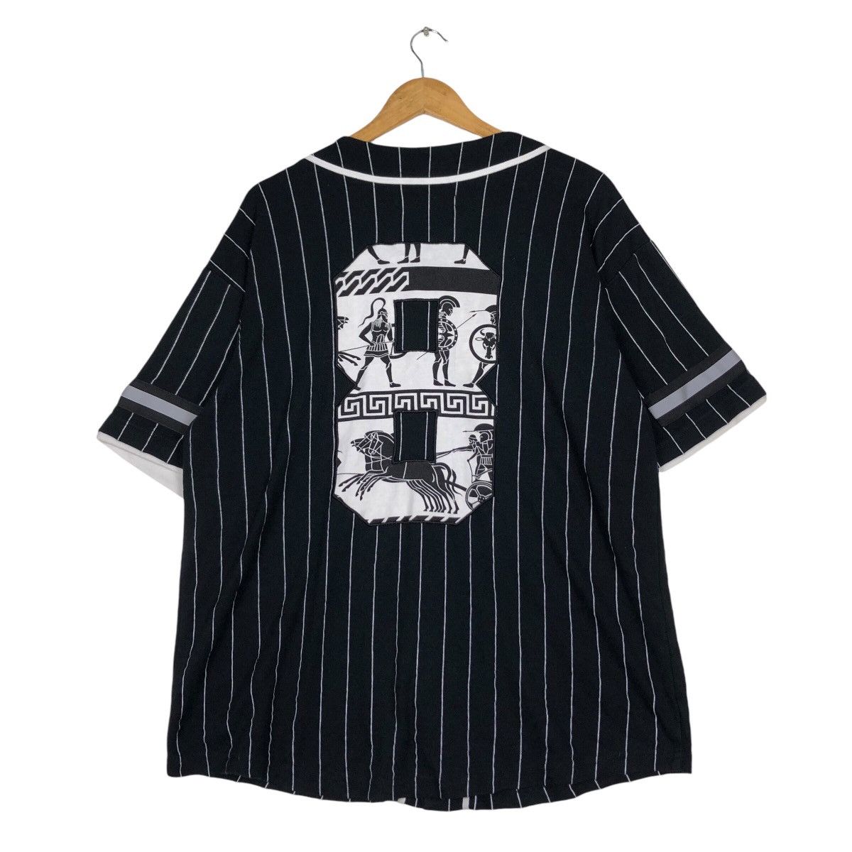 Japanese Brand BSTRKT baseball Varsity Jacket Shirt Rare Size US L / EU 52-54 / 3 - 7 Thumbnail