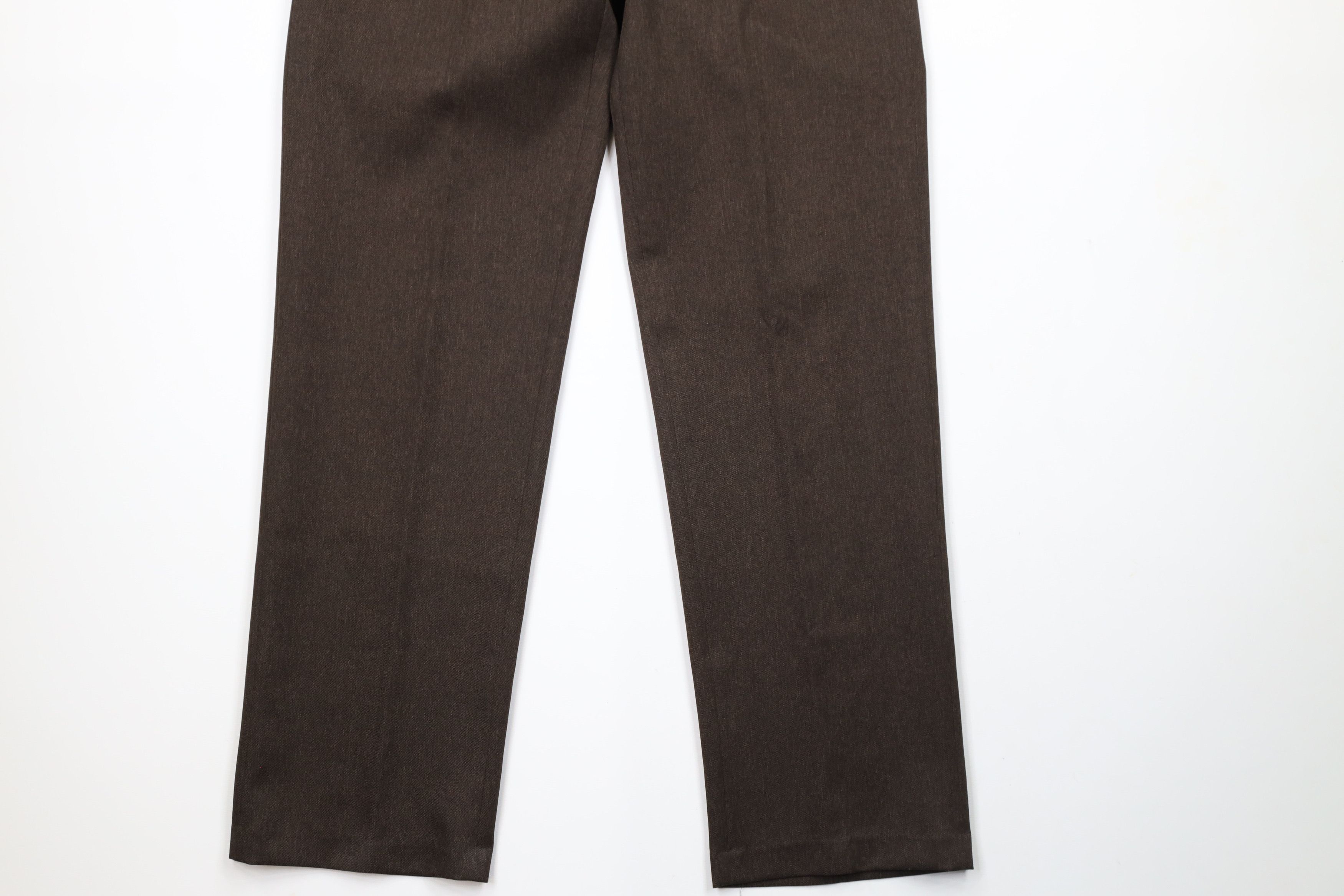 Vintage Vintage 90s Streetwear Straight Leg Chino Pants Brown Size US 32 / EU 48 - 4 Thumbnail
