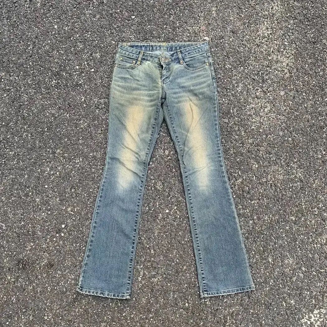 Japanese Brand JAPANESE CecilMcBe Jeans 29x31 Flare/Bootcut Faded Pants USA Size 29" - 1 Thumbnail