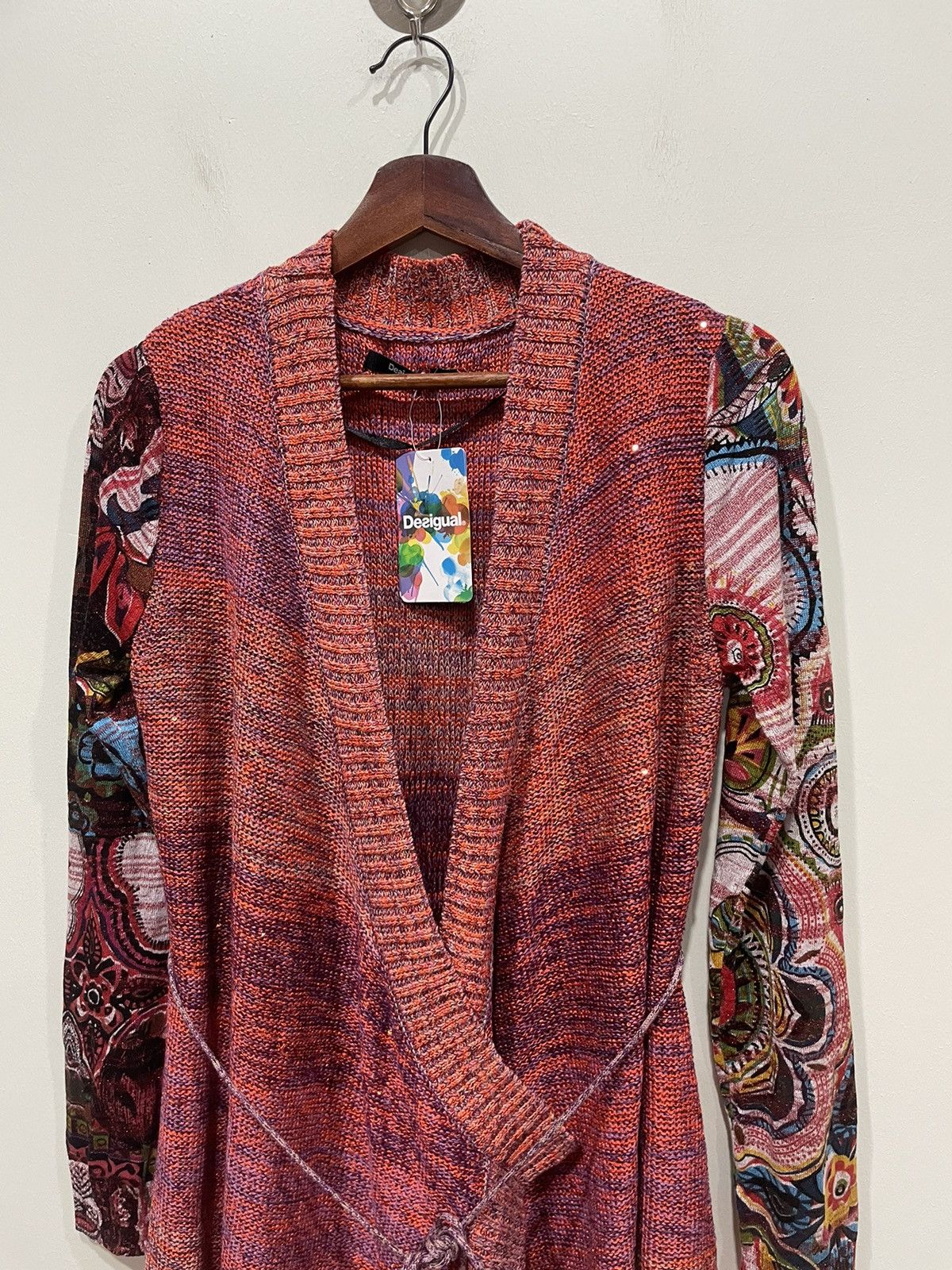 Desigual Desigual Long Cardigan Size L / US 10 / IT 46 - 3 Thumbnail