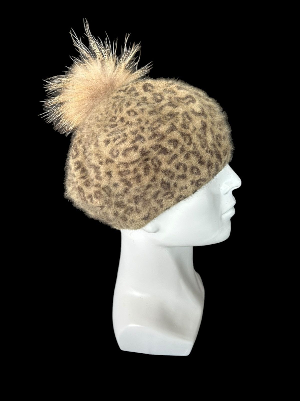 Japanese Brand × Kapital × Vintage Leopard Japanese Style Fur Hats RaRe 🎌☠️☠️ Size ONE SIZE - 3 Thumbnail