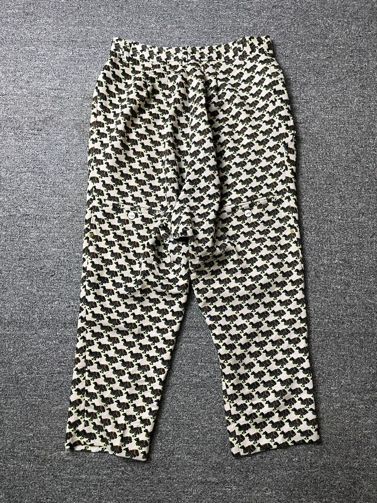 Issey Miyake Mercibeaucoup x Issey Miyake Fashion Printed Pants (111) Size US 26 / EU 42 - 11 Thumbnail