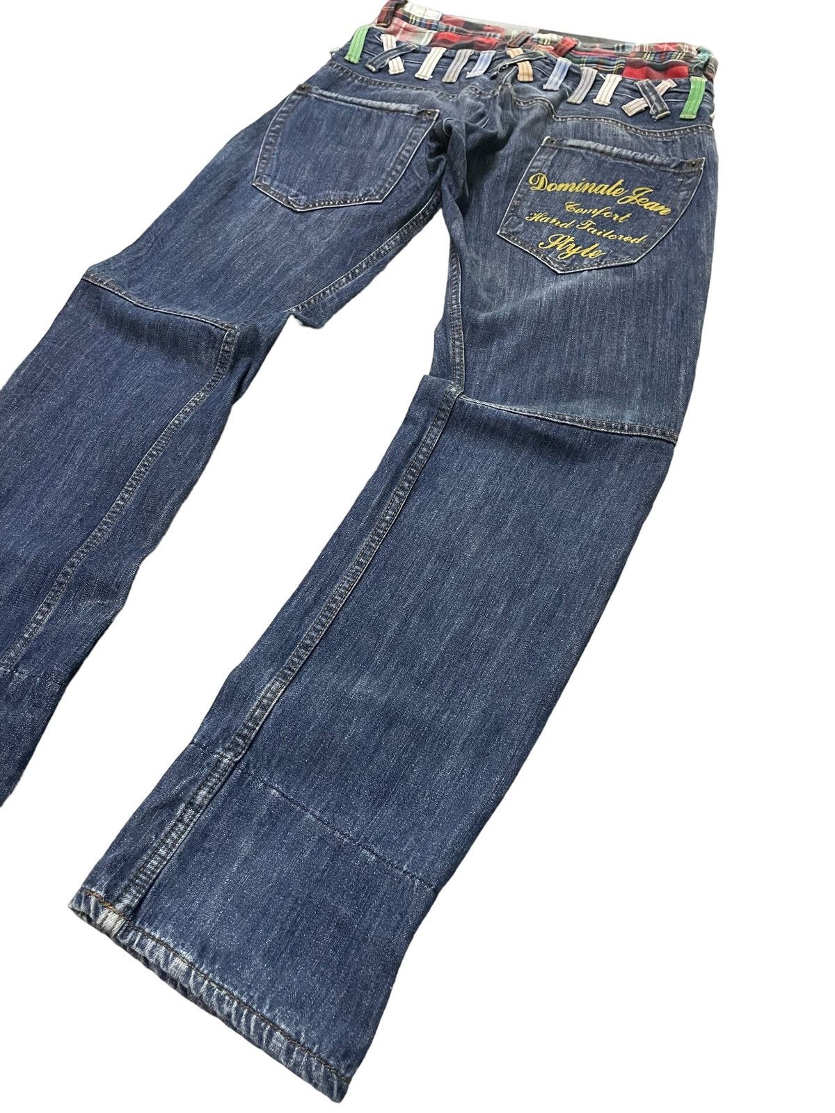PPFM × semanticdesign Dominate Japan Double Waist Patch Work Double Lined Jeans Size US 32 / EU 48 - 15 Thumbnail
