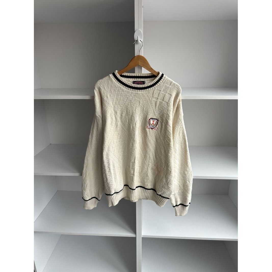 Nutmeg VTG Illinois Nutmeg USA Beige Knitted Sweater Size US L / EU 52-54 / 3 - 2 Thumbnail