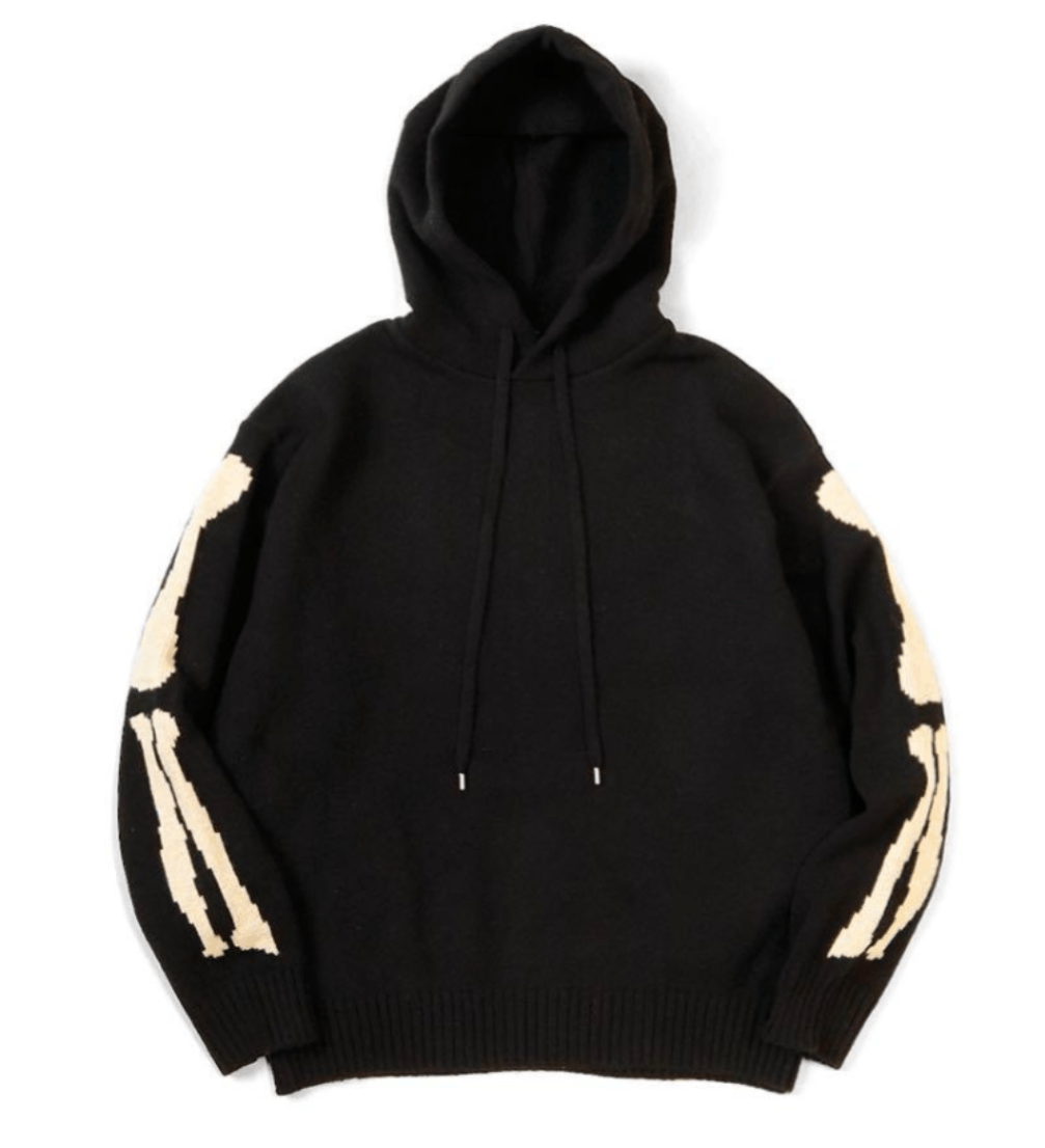 Kapital Capital 5G Wool BONE Hooded Sweater Size US L / EU 52-54 / 3 - 2 Thumbnail