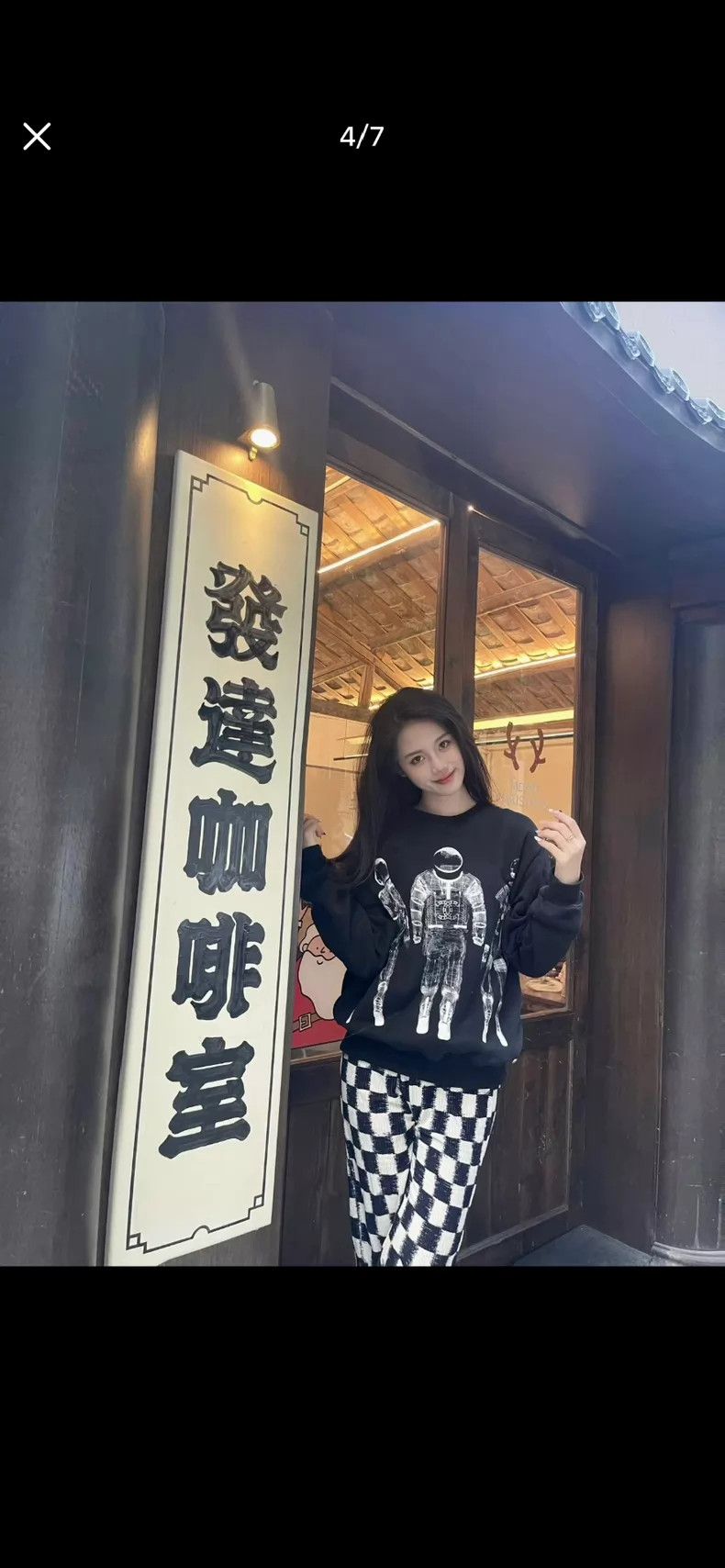 Chanel Chanel Astronaut Printed Sweatshirt Size S / US 4 / IT 40 - 8 Thumbnail