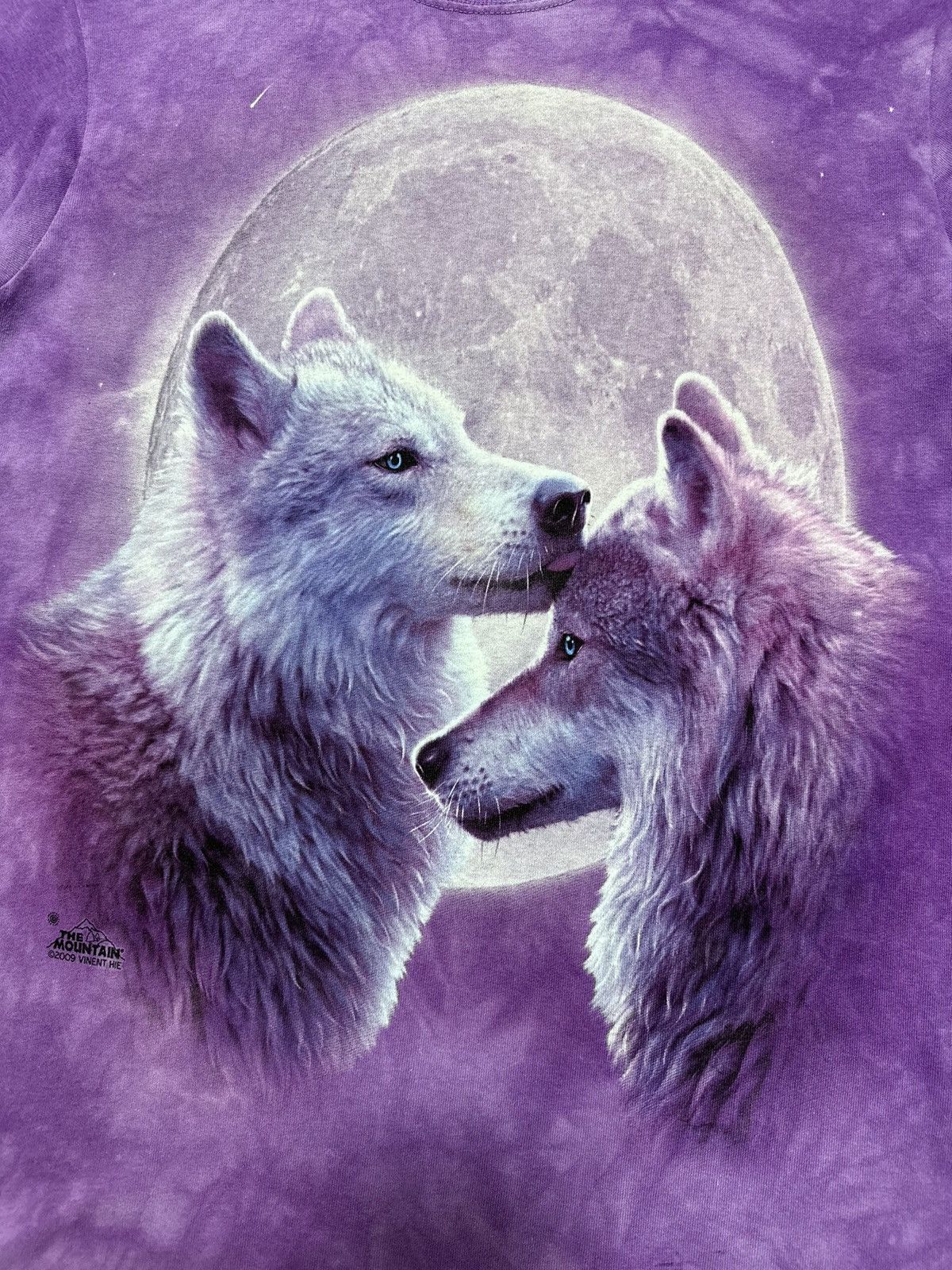 The Mountain × Vintage The Mountain Wolf Cotton T Shirt 2009 Rare Size US S / EU 44-46 / 1 - 3 Thumbnail