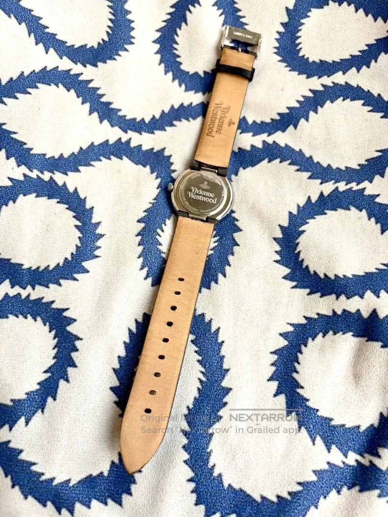 Vivienne Westwood Vivienne Westwood Gray Purple Canvas Watch. Size ONE SIZE - 7 Thumbnail