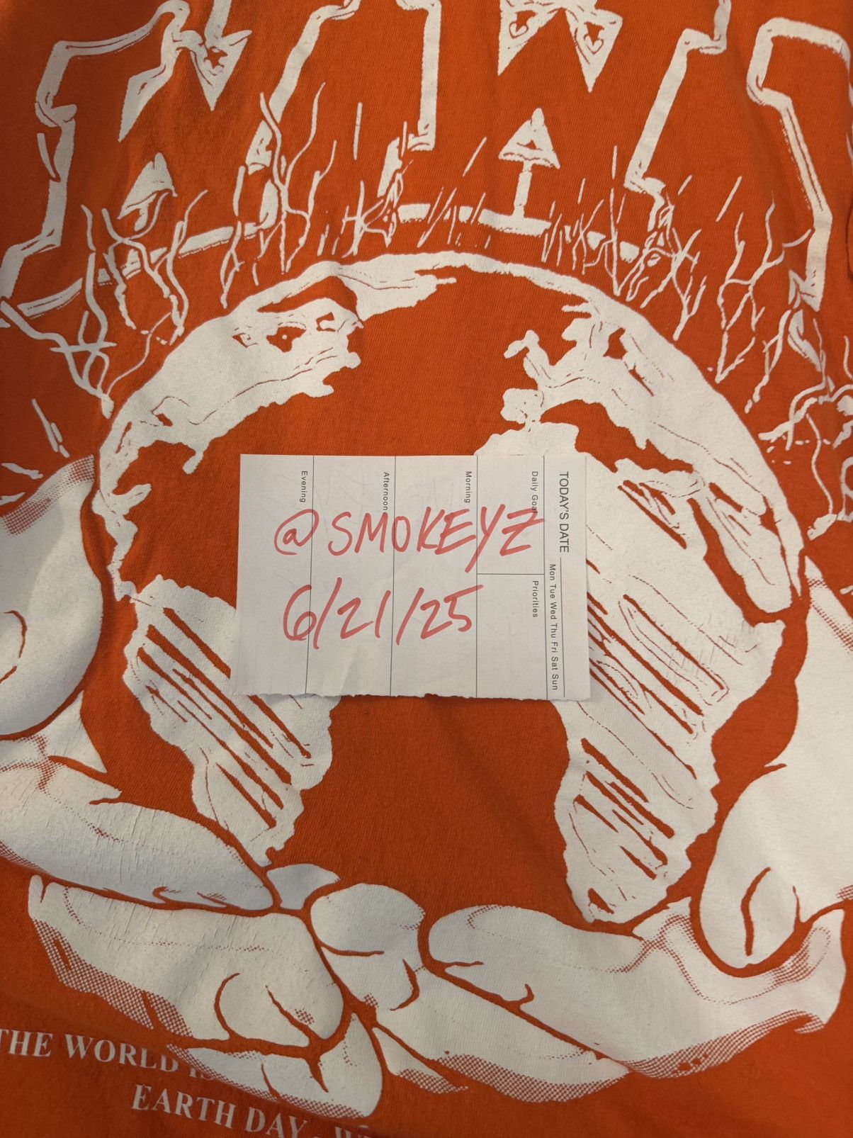 Worldwide Youth OG EARTHDAY WWY SHIRT Size US L / EU 52-54 / 3 - 4 Thumbnail