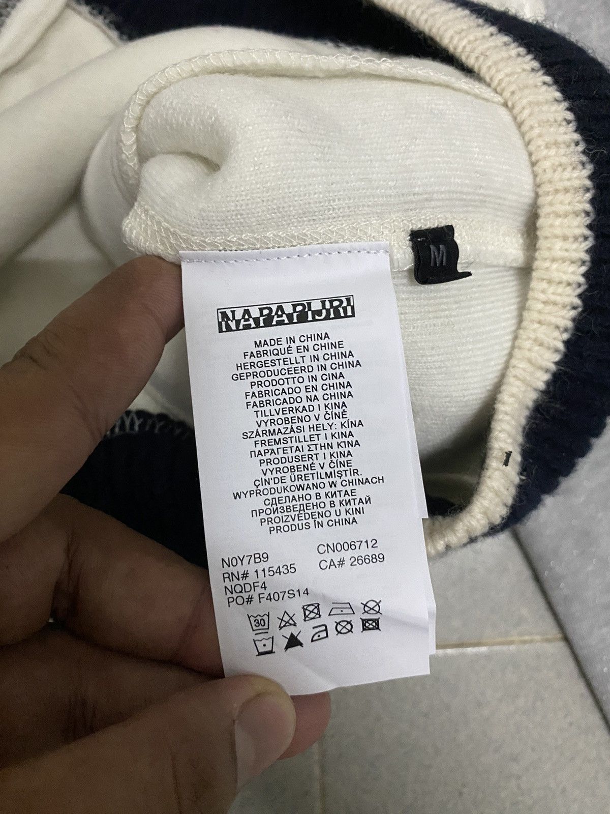 Japanese Brand × Napapijri × Vintage Vintage Napapijri Sherpa Outdoor Jacket Size US M / EU 48-50 / 2 - 6 Thumbnail