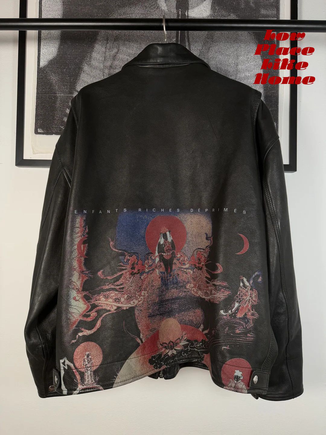 Enfants Riches Deprimes 🚭 GRAIL 🚭 AW 2022 "HIMALAYAN JUNKIE" LEATHER JACKET Size US XL / EU 56 / 4 - 1 Thumbnail