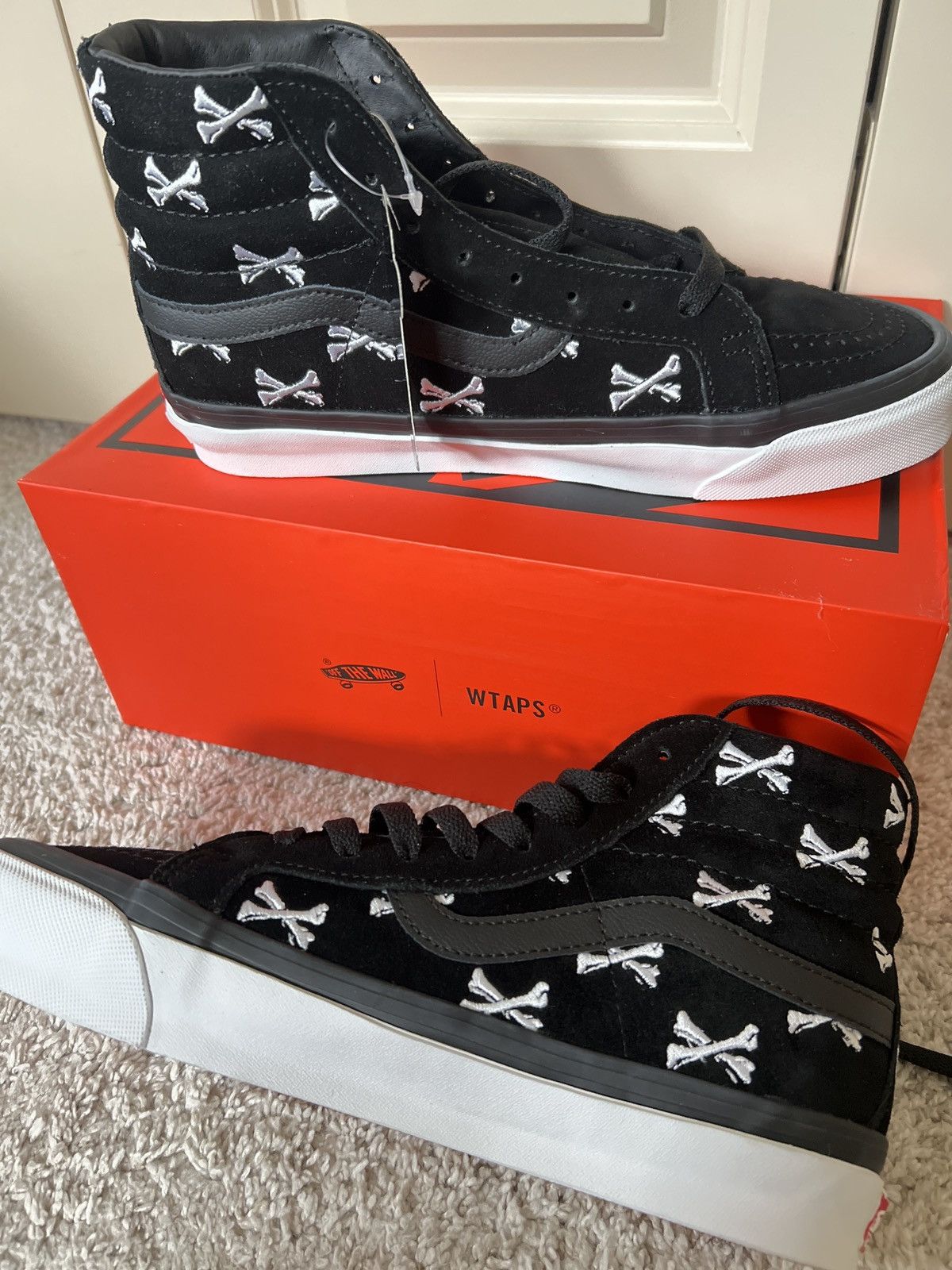 Vans × Wtaps Vans x WTAPS Black Bones OG Sk8-Hi Size US 8 / EU 41 - 2 Thumbnail