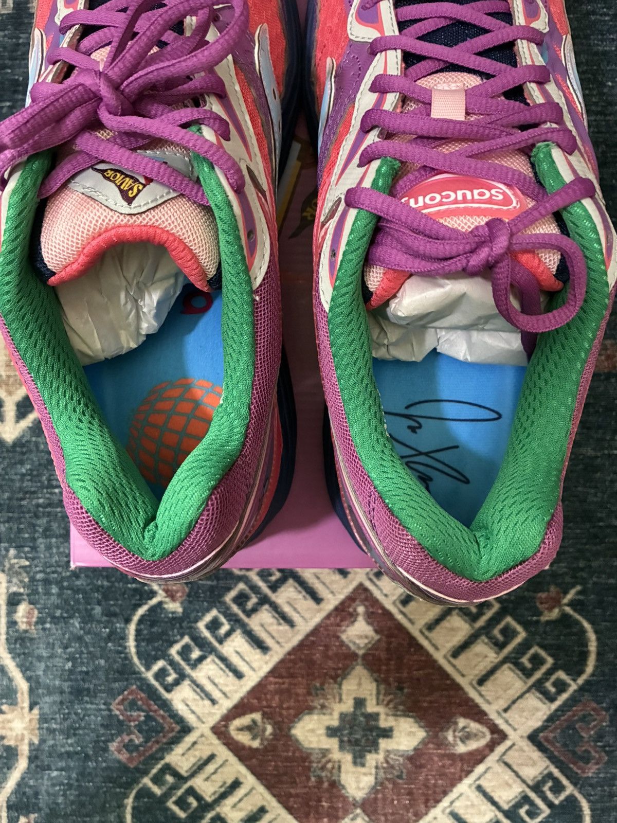 Saucony Saucony ProGrid Omni 9 Jae Tips To Do List Brand New Size US 11.5 / EU 44-45 - 7 Thumbnail