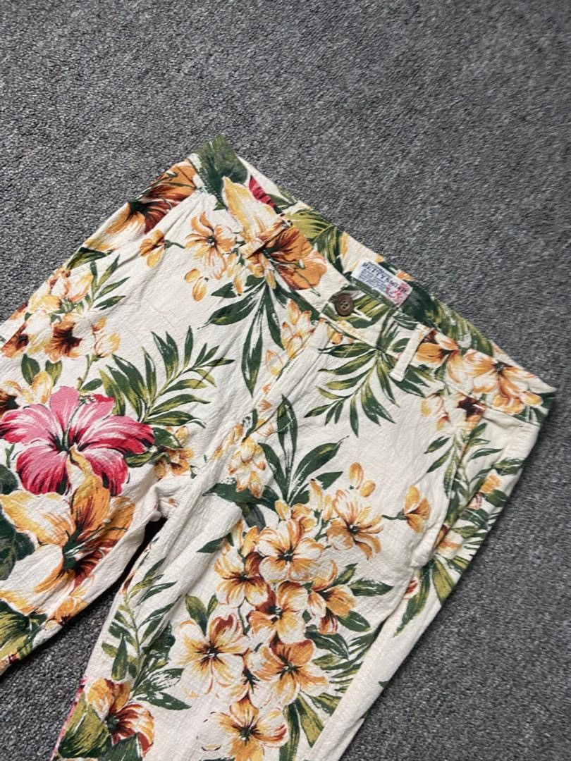 Japanese Brand Betty Smith Japanese Brand Floral Pants (187) Size 30" / US 8 / IT 44 - 10 Thumbnail