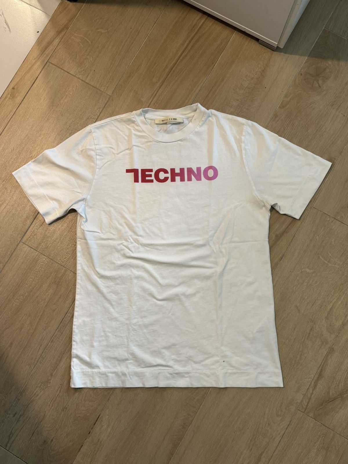 1017 ALYX 9SM 1017 alyx 9sm “techno” tee shirt Size US M / EU 48-50 / 2 - 1 Thumbnail