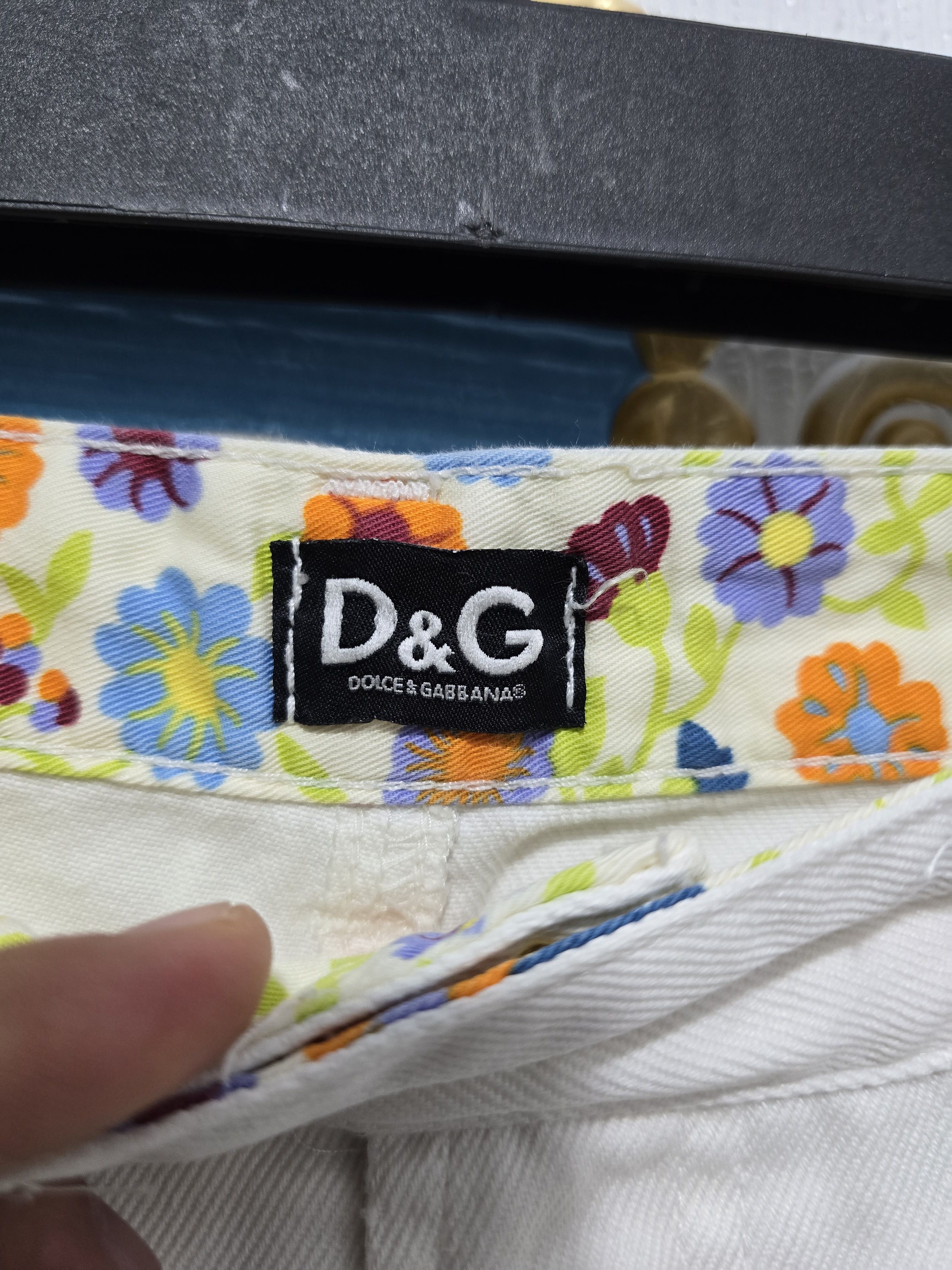Dolce & Gabbana × Vintage Dolce Gabbana White Jeans Vintage EXCELLENT condition Size 30" / US 8 / IT 44 - 8 Thumbnail