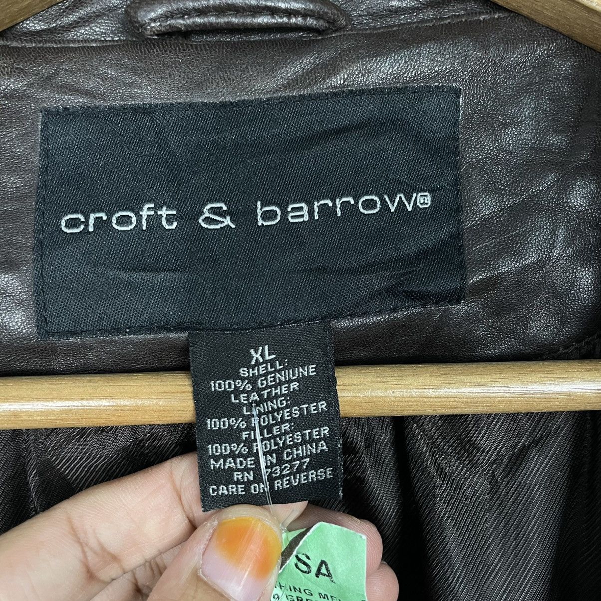 Croft & Barrow Croft & Barrow Leather Jacket Size US XL / EU 56 / 4 - 17 Thumbnail
