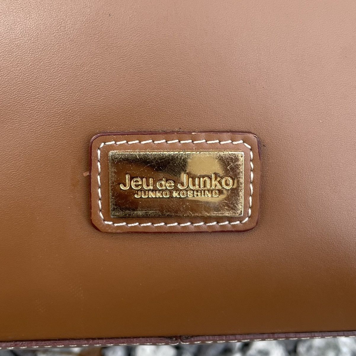 Designer × Japanese Brand × Mr. Junko VINTAGE JUNKO KOSHINO JAPAN DESIGNER LEATHER SMALL HANDBAG Size ONE SIZE - 7 Thumbnail