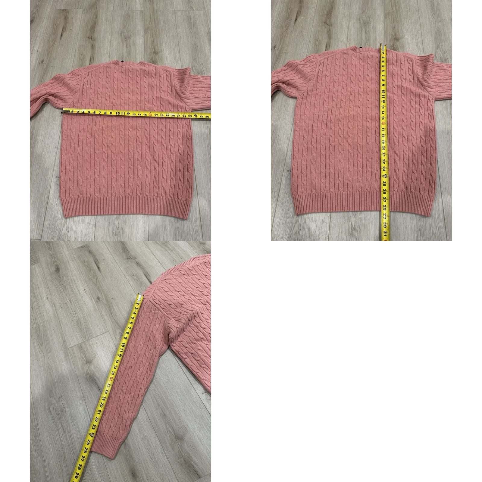 Rowing Blazers NWT Rowing Blazers 100% Wool Pink Cable Knit Skull Sweater XL Women Pullover Knit Style: Chunky-Knit, Long Sleeve, Casual, Regular Fit Size XL / US 12-14 / IT 48-50 - 9 Thumbnail