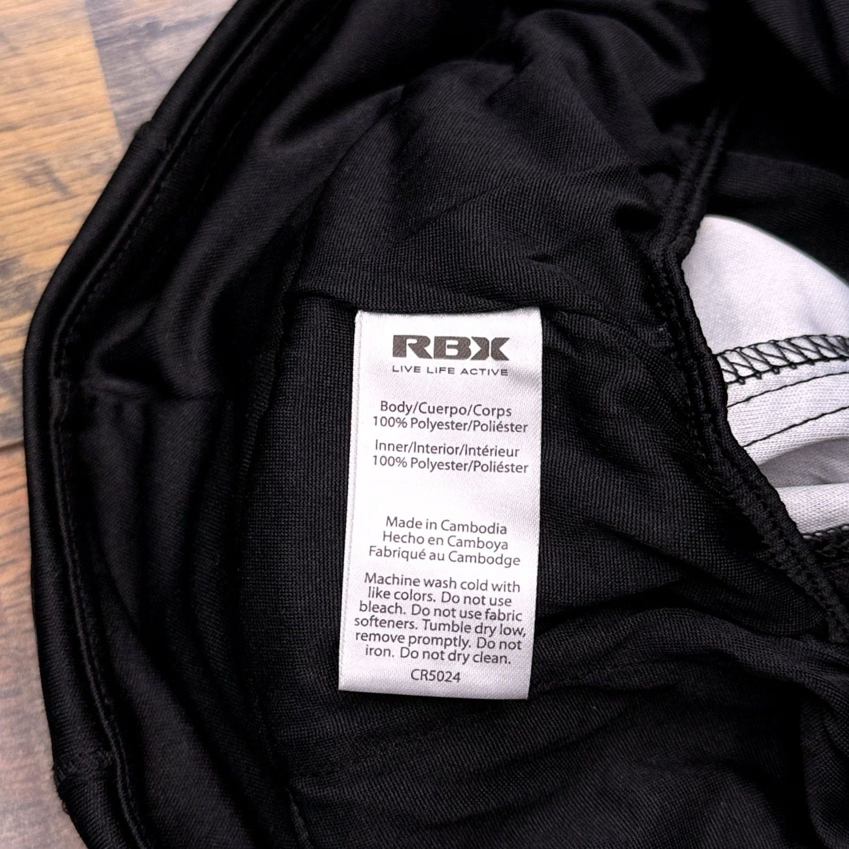 Vintage RBX Shorts Womens S Black Athletic Activewear 3 in Inseam Lined Regular Stretch Performance Running Jogging Gym Training Womens Size 28" / US 6 / IT 42 - 6 Thumbnail