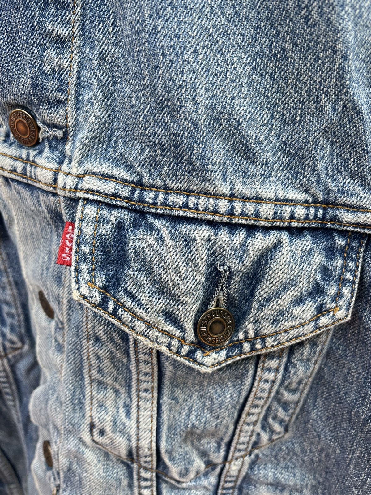 Levi's Made & Crafted vintage levis trucker with Elvis presley Patch Size US XL / EU 56 / 4 - 5 Thumbnail