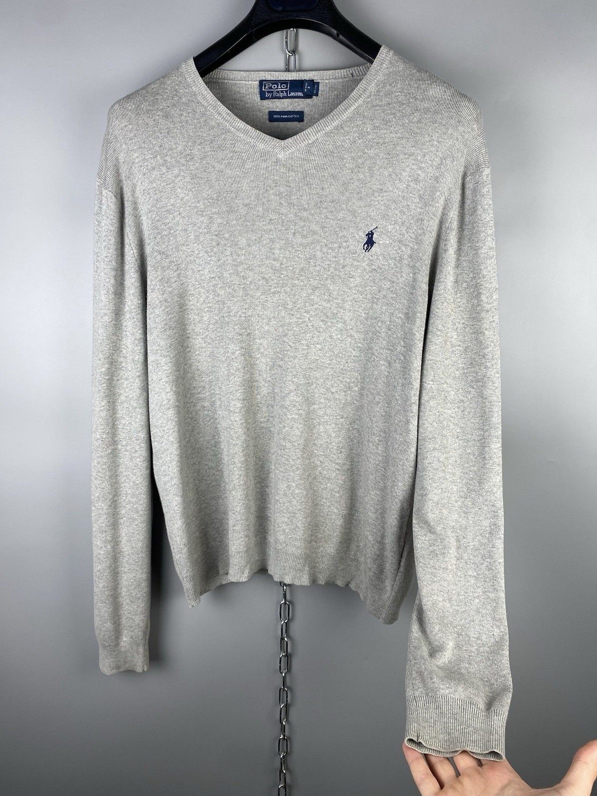 Polo Ralph Lauren Polo Ralph Lauren Cotton Basic Sweater Jumper Size US M / EU 48-50 / 2 - 9 Thumbnail