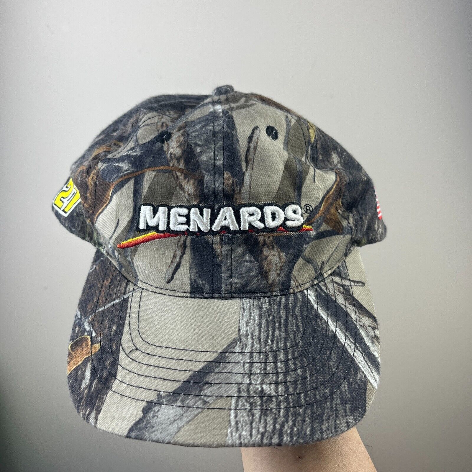 Vintage Y2K Realtree camo Mountain Dew trucker snapback hat