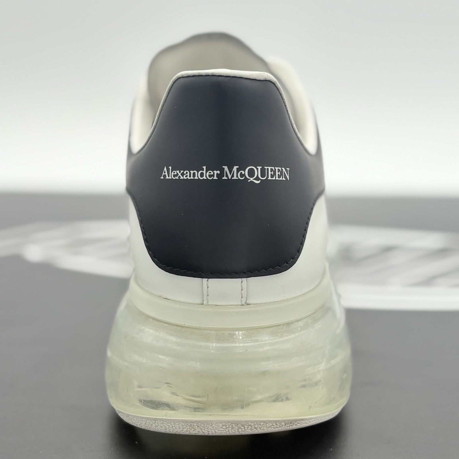 Alexander McQueen Alexander McQueen Clear Sole ' Black White ' | GOOD COND! Size US 11 / EU 44 - 3 Thumbnail