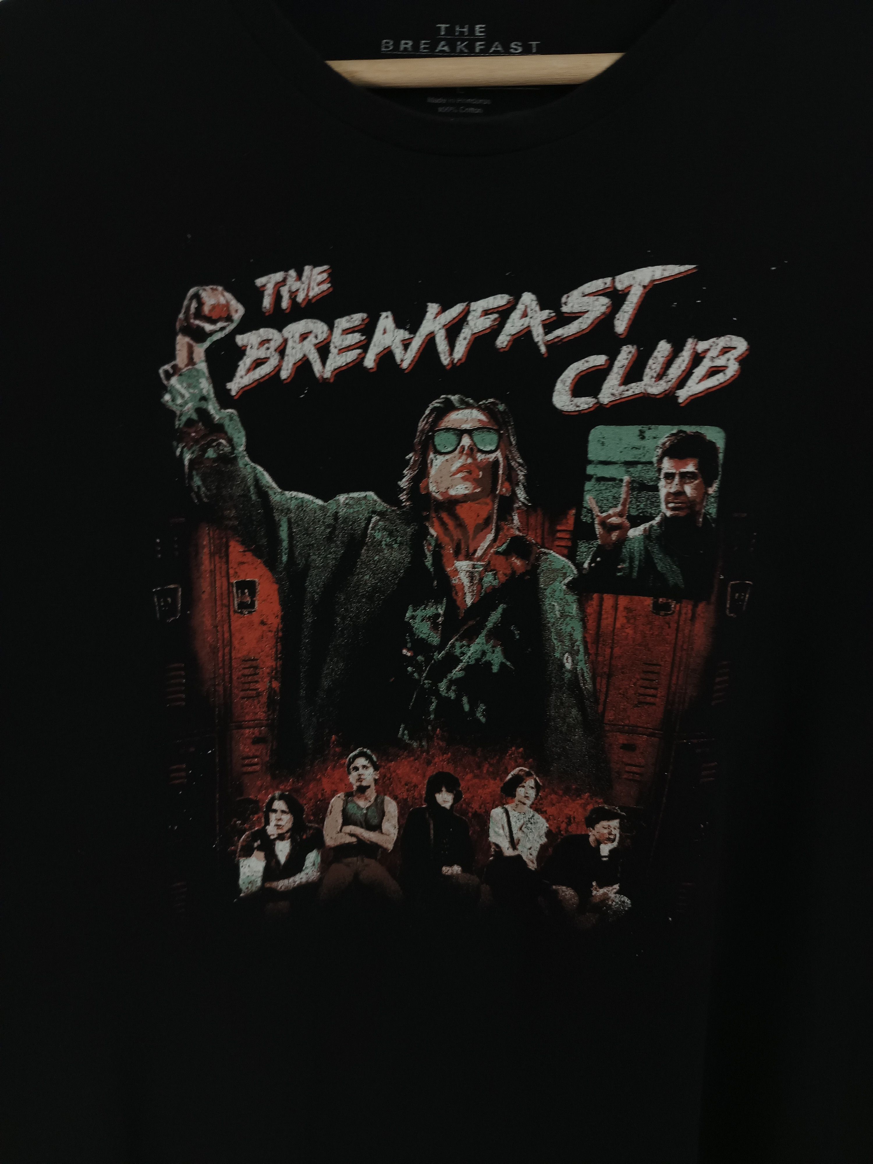 Other VINTAGE FADED THE BREAKFAST CLUB MOVIE TEE classic rom com Size US L / EU 52-54 / 3 - 9 Thumbnail