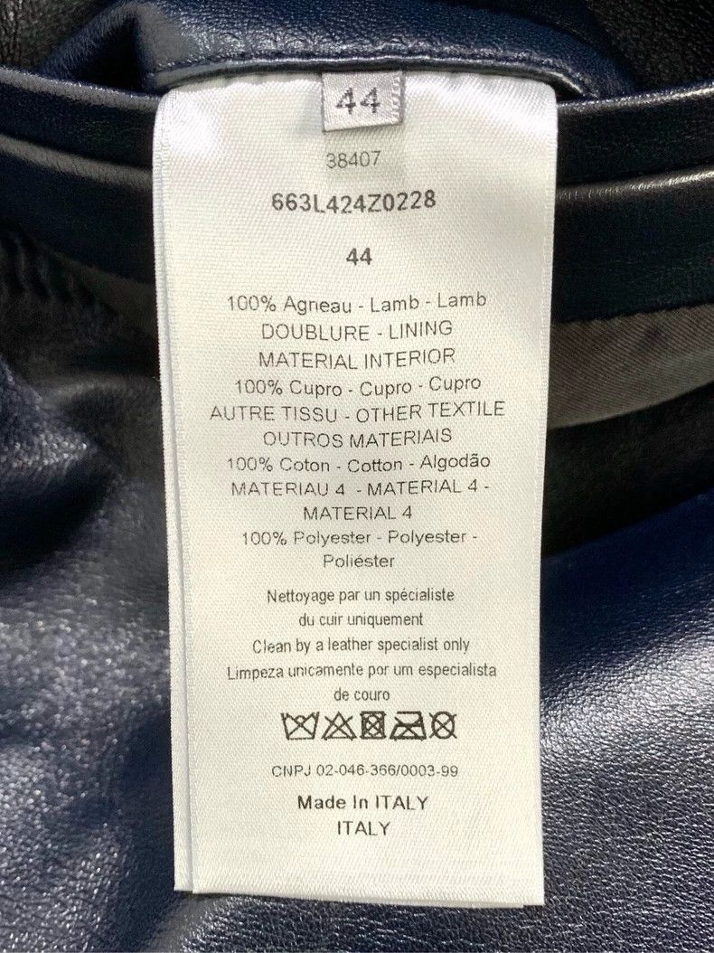 Dior Dior Leather-blocked hooded zipper jacket 2501-Nextarrow Size US S / EU 44-46 / 1 - 6 Thumbnail