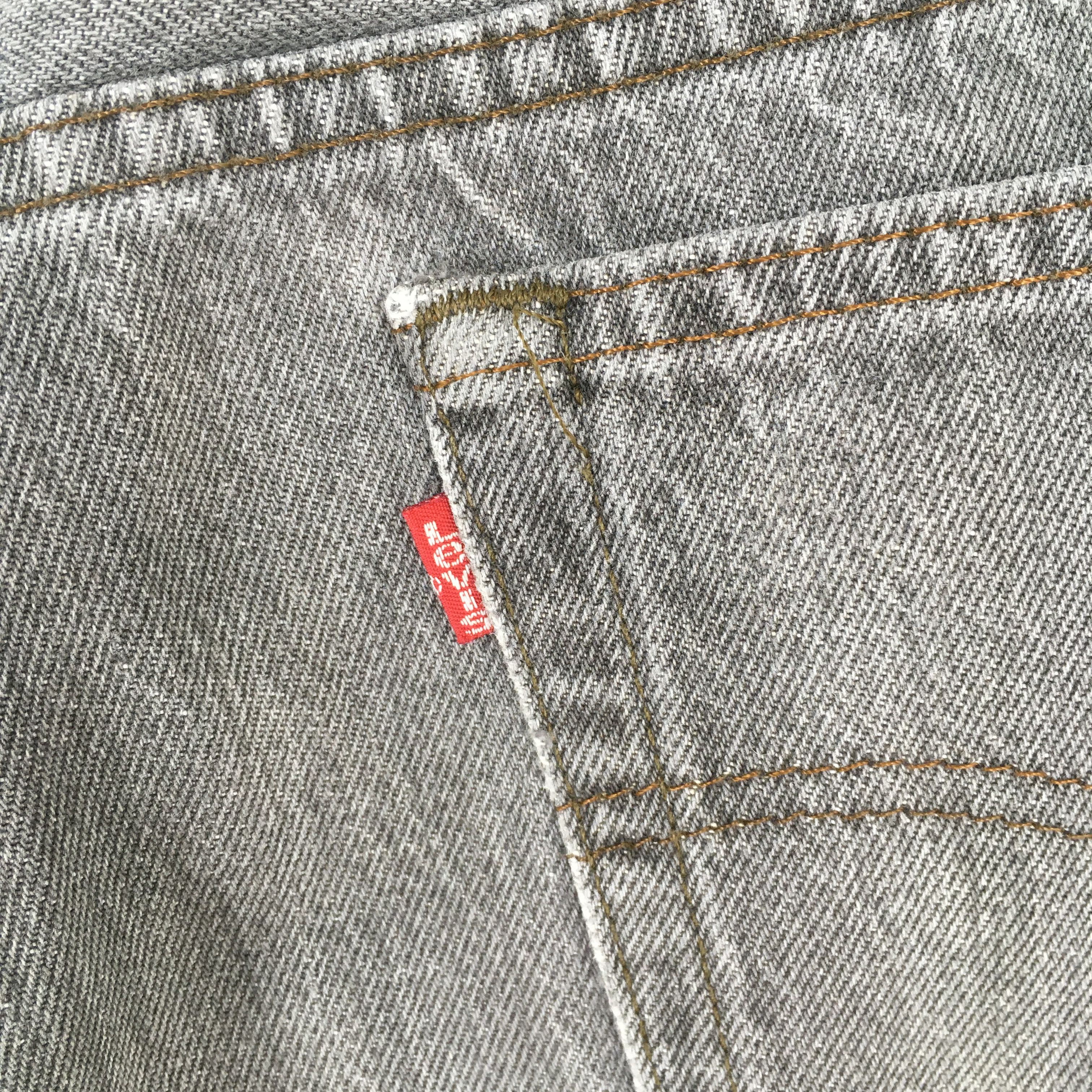 Levi's Size 31x29.5 Vintage 80s Levi's 501 Faded Black Jeans S1665 Size US 31 - 11 Thumbnail