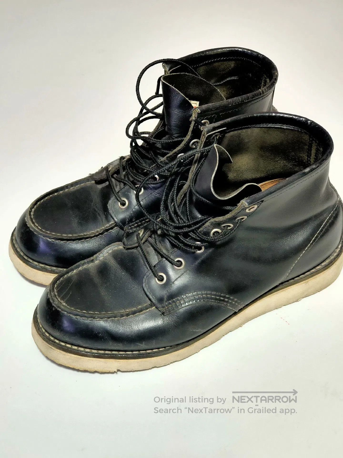 Red Wing Redwing Black Boots Size 43. Size US 10 / EU 43 - 2 Thumbnail