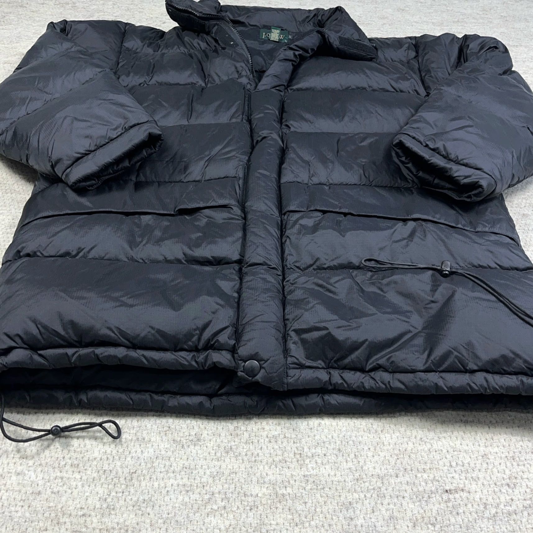 J.Crew Vintage J Crew Puffer Jacket Men XLT Black Down Fill Ski Coat 90s Winter Mens Size US XL / EU 56 / 4 - 5 Thumbnail