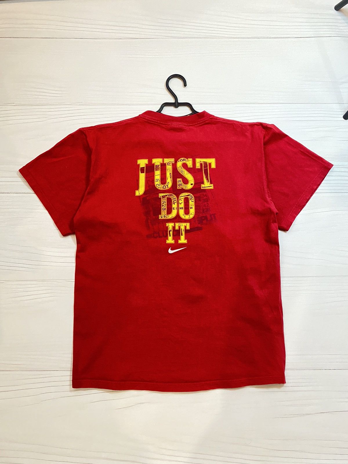 Nike Vintage Nike Just Do It swoosh big logo y2k t shirt Size US M / EU 48-50 / 2 - 1 Thumbnail