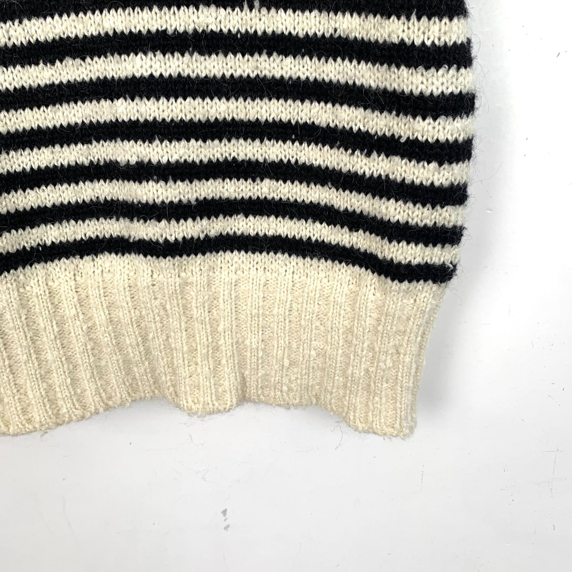 Christian Dior Monsieur Christian Dior Color-Block Logo Embroidery Striped Cotton Ro Size XS / US 0-2 / IT 36-38 - 5 Thumbnail