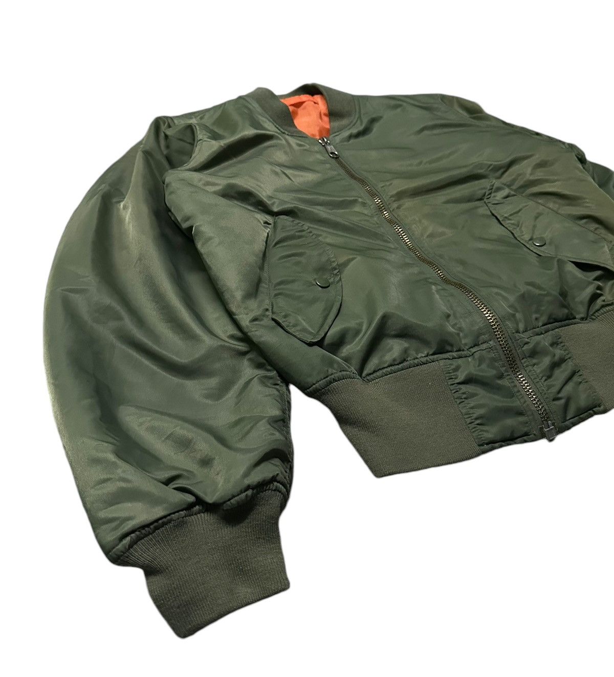 Other US air force type ma-1 reversible bomber jacket Size US M / EU 48-50 / 2 - 4 Thumbnail
