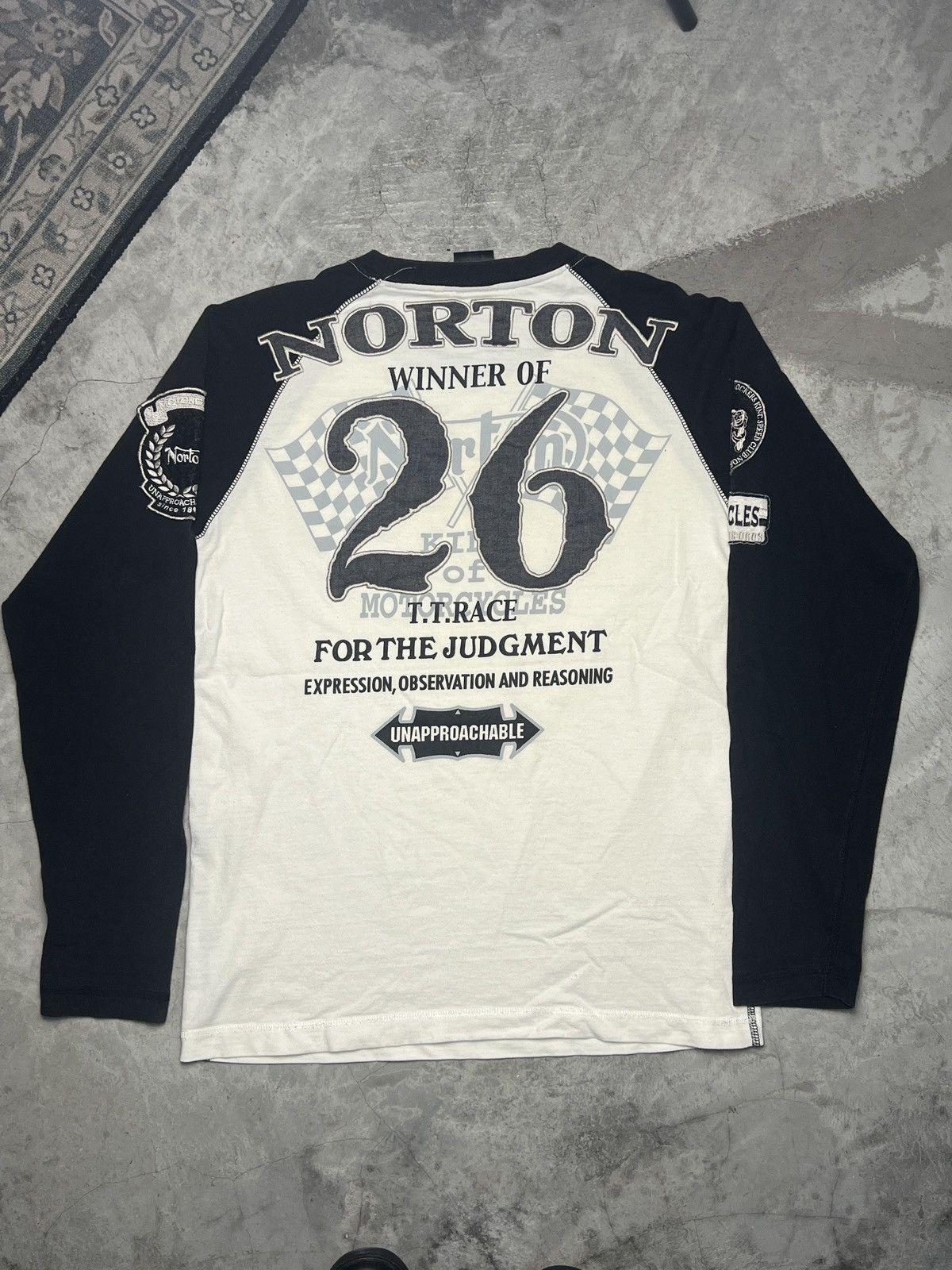 Norton Vintage Norton Mortorcycle club Size US M / EU 48-50 / 2 - 4 Thumbnail
