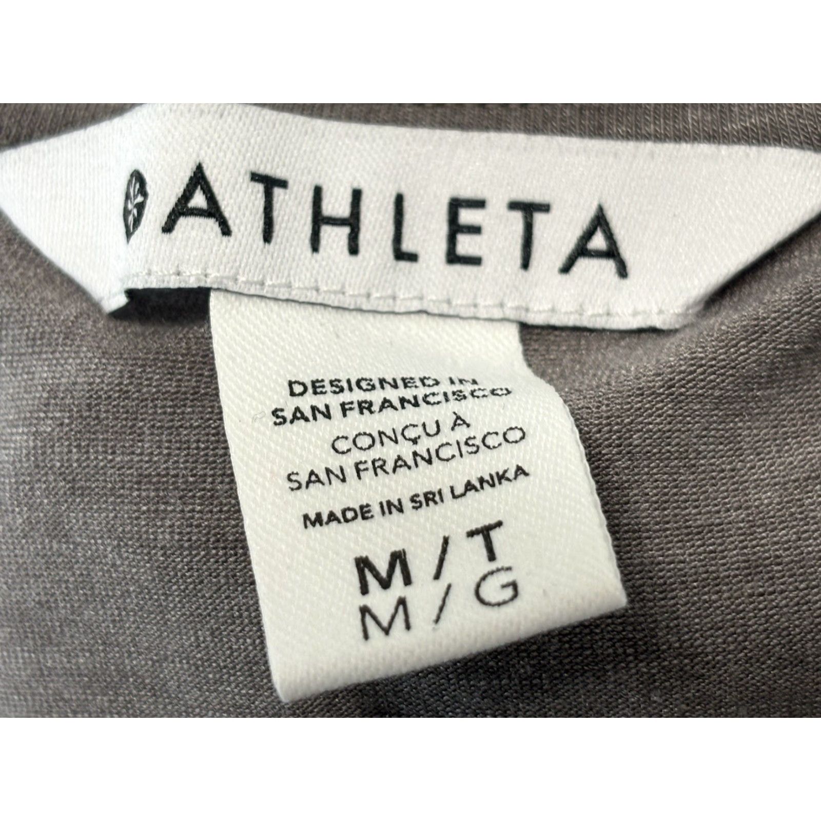 Athleta VINTAGE Athleta Vital Tank Top Shirt Womens Medium Tall Gray MT Muscle Sleeveless Longer Length Pullover Gym & Training Activewear M Tall Women Size M / US 6-8 / IT 42-44 - 6 Thumbnail