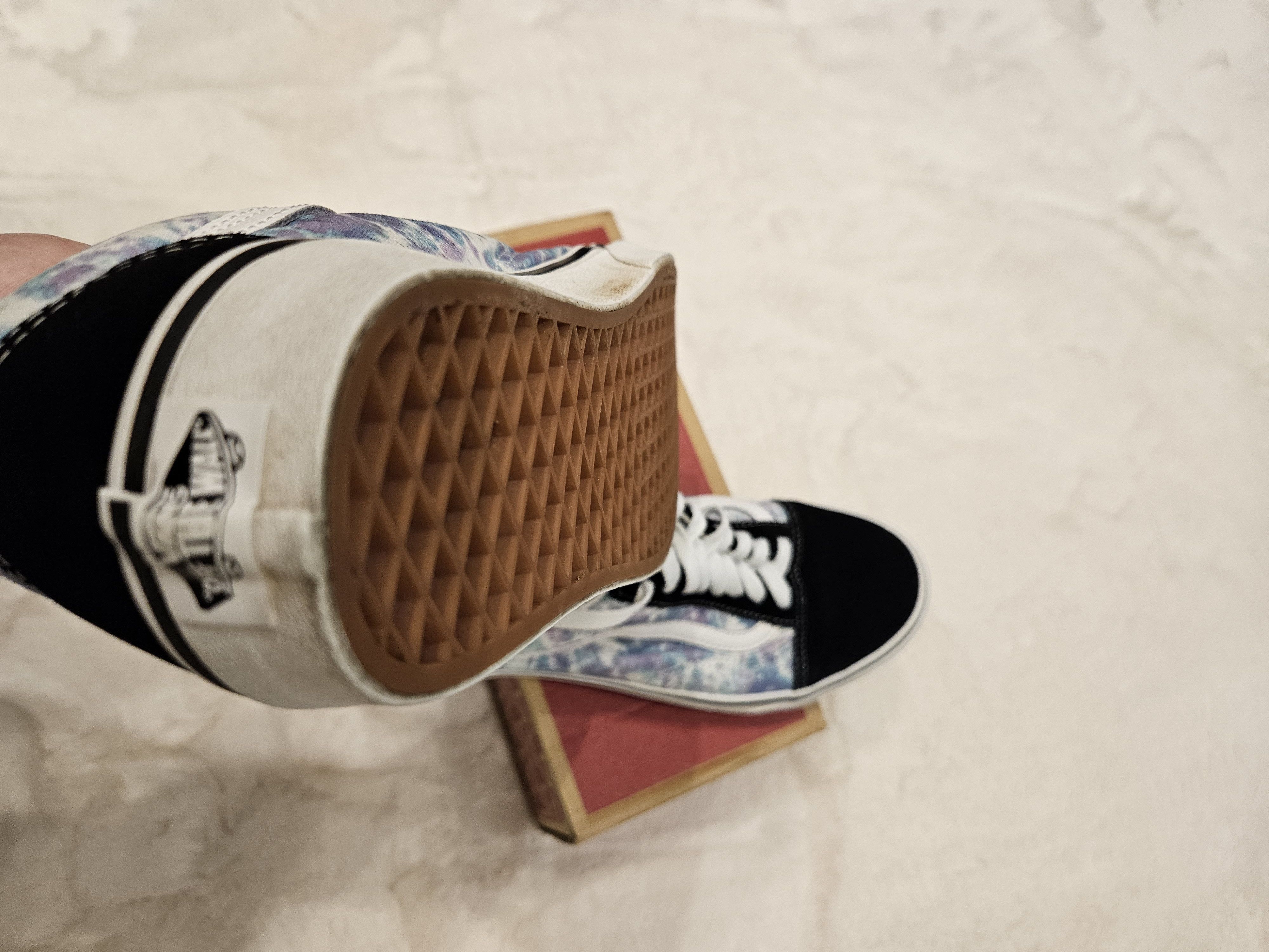 Vans Vans Old Skool 'English Lavender - Tie Dye' sneakers Size US 9.5 / IT 39.5 - 5 Thumbnail