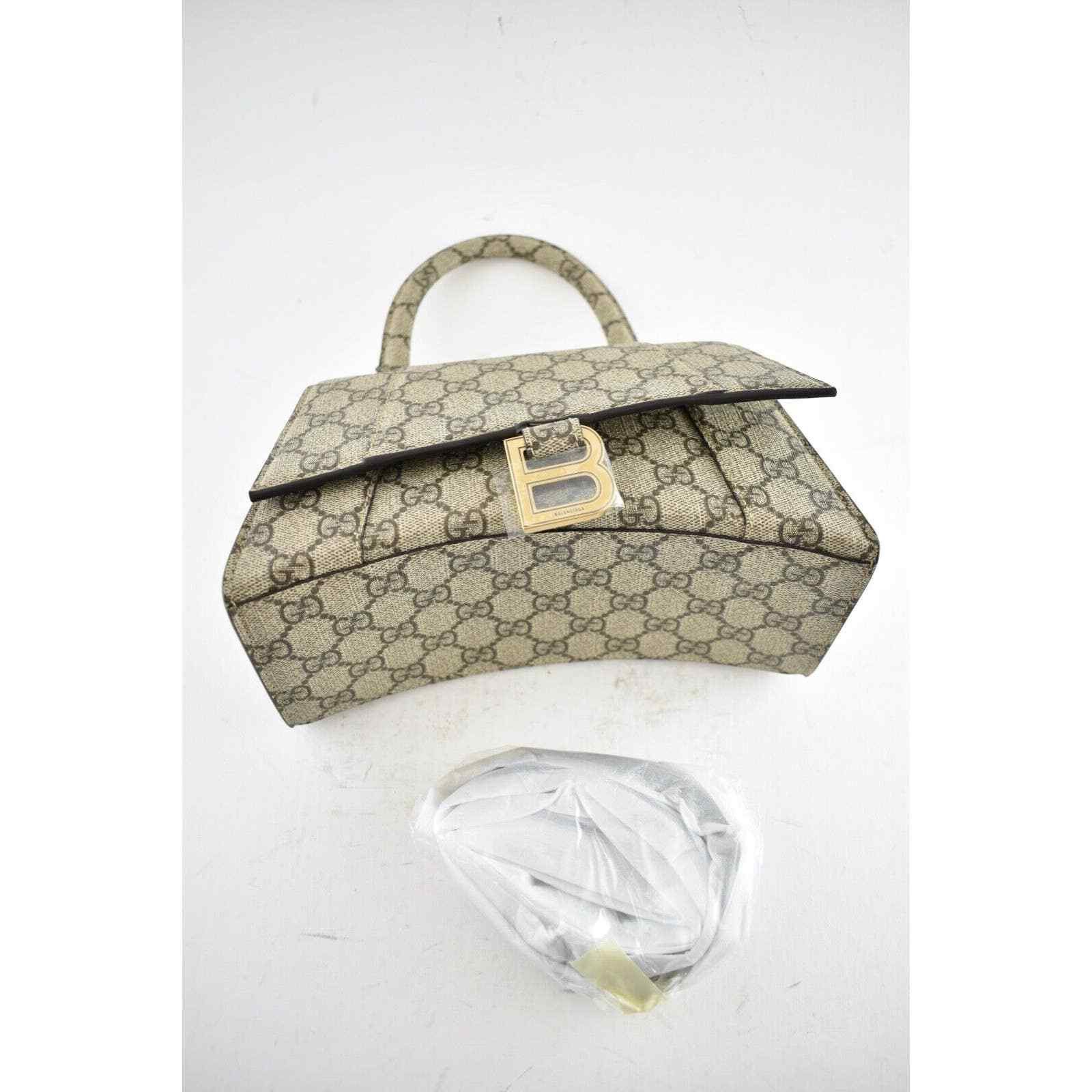 Gucci Gucci X Balenciaga Supreme Canvas GG Logo Top Handle Bag Size ONE SIZE - 5 Thumbnail