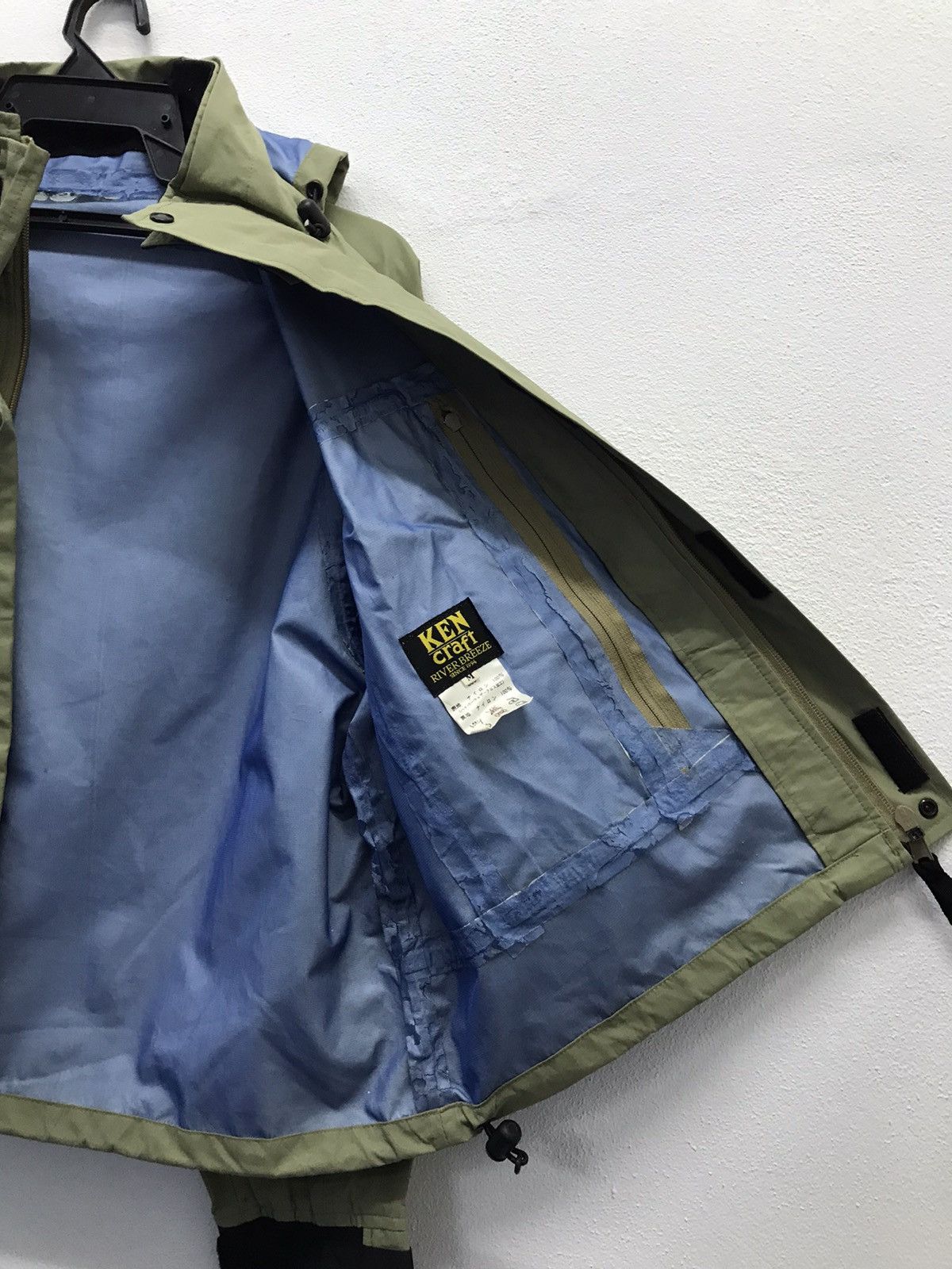 Japanese Brand × Vintage Vintage Ken Craft River Breeze Since 1994 Jacket Hoodie Size US M / EU 48-50 / 2 - 14 Thumbnail