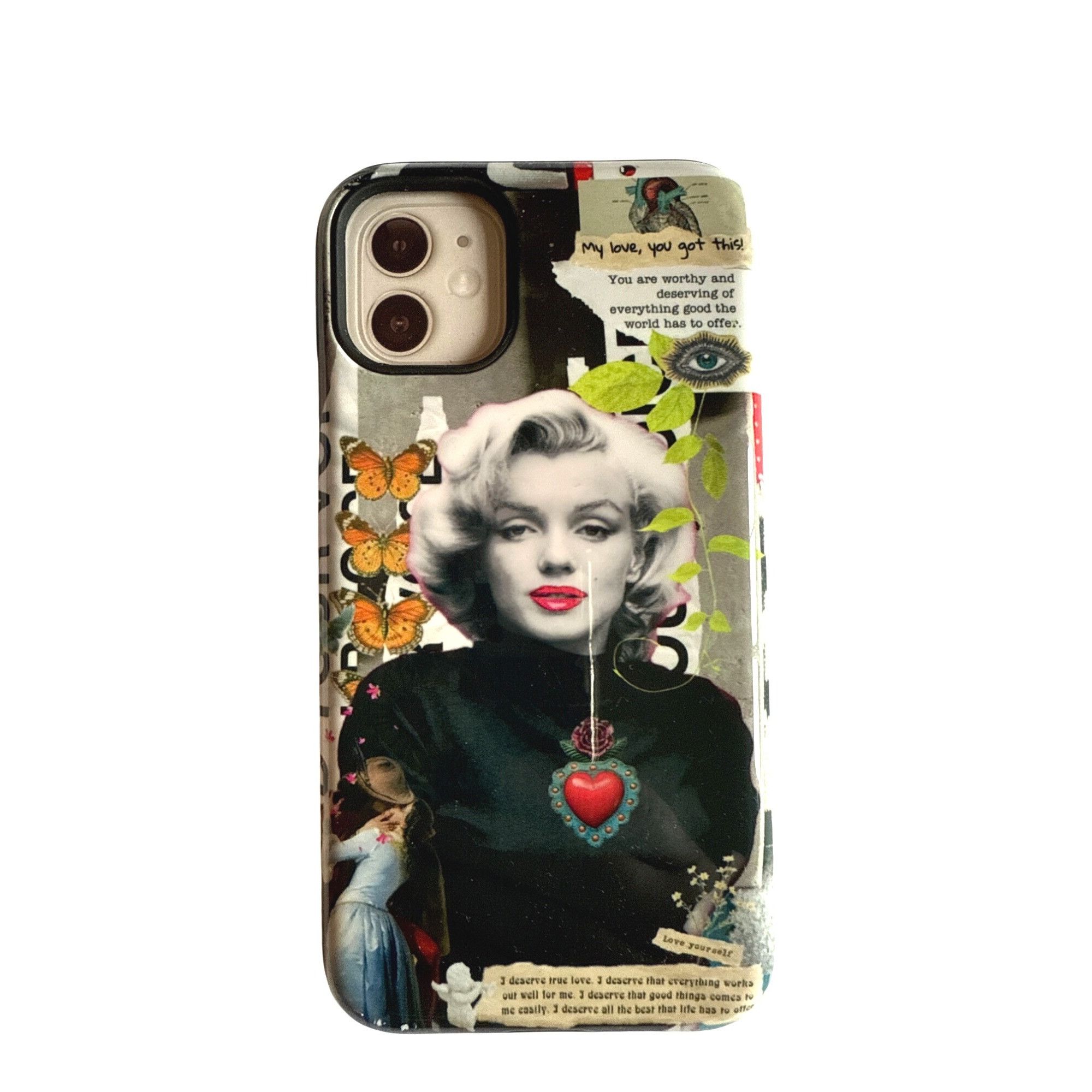 Other Marilyn Monroe collage art inspired light weight case for i Size ONE SIZE - 2 Thumbnail
