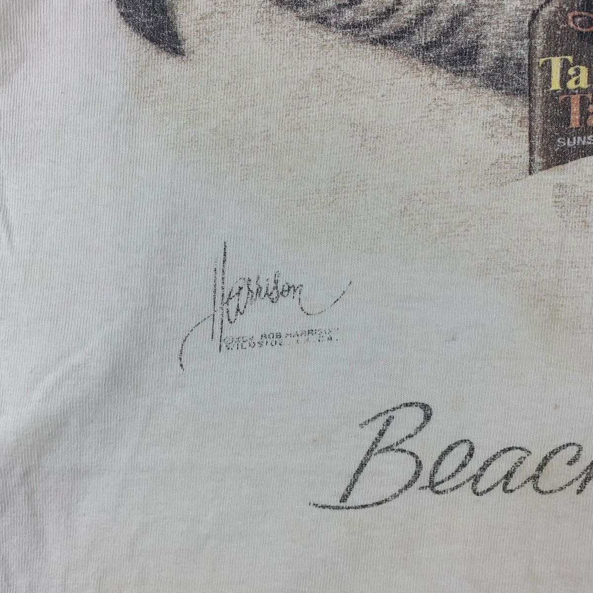 Vintage Vintage 1995 BOB HARRISON BEACH BUM Kitten Tee Shirt Top Size M / US 6-8 / IT 42-44 - 5 Thumbnail
