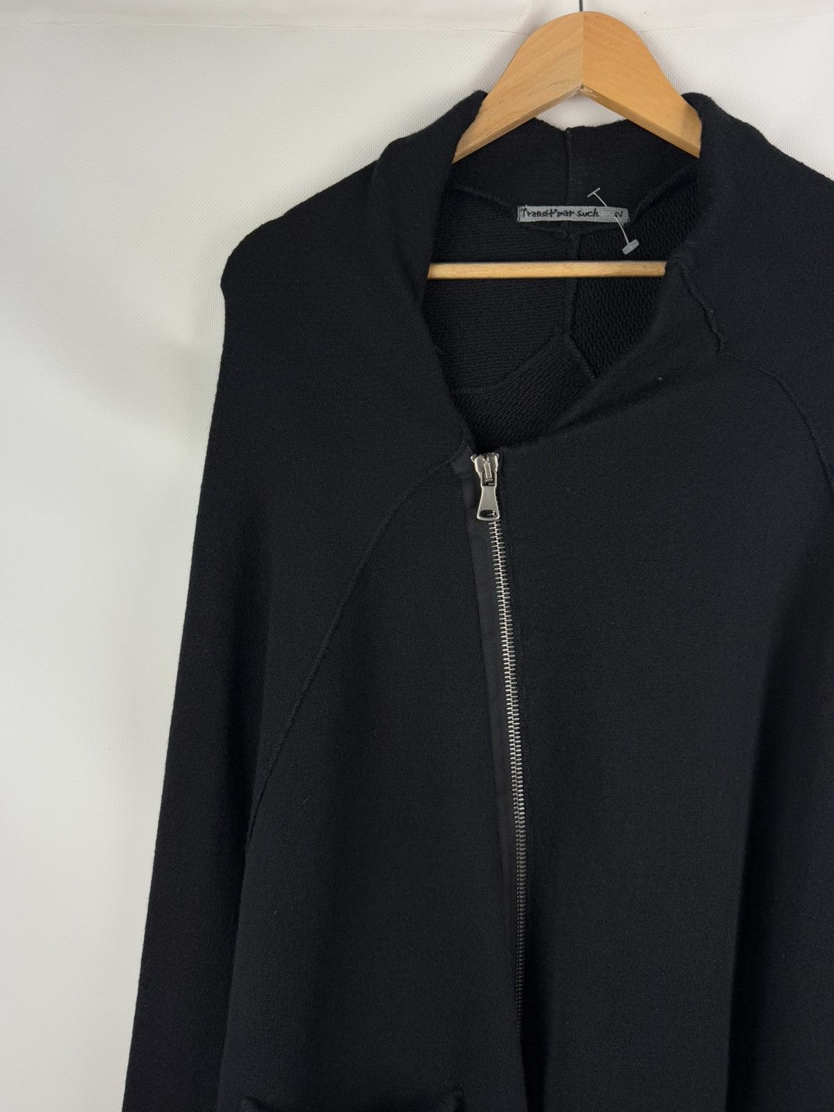 Transit Transit Par-Such Avant-Garde Lagenlook Wool Coat Jacket Size M / US 6-8 / IT 42-44 - 4 Thumbnail
