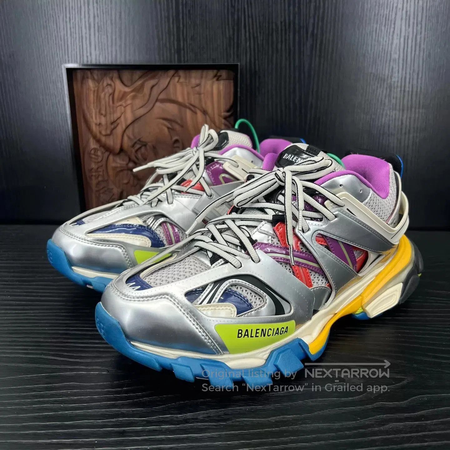 Balenciaga Multi-Color Athletic Sneakers Size 11. Size US 11 / EU 44 - 1 Thumbnail