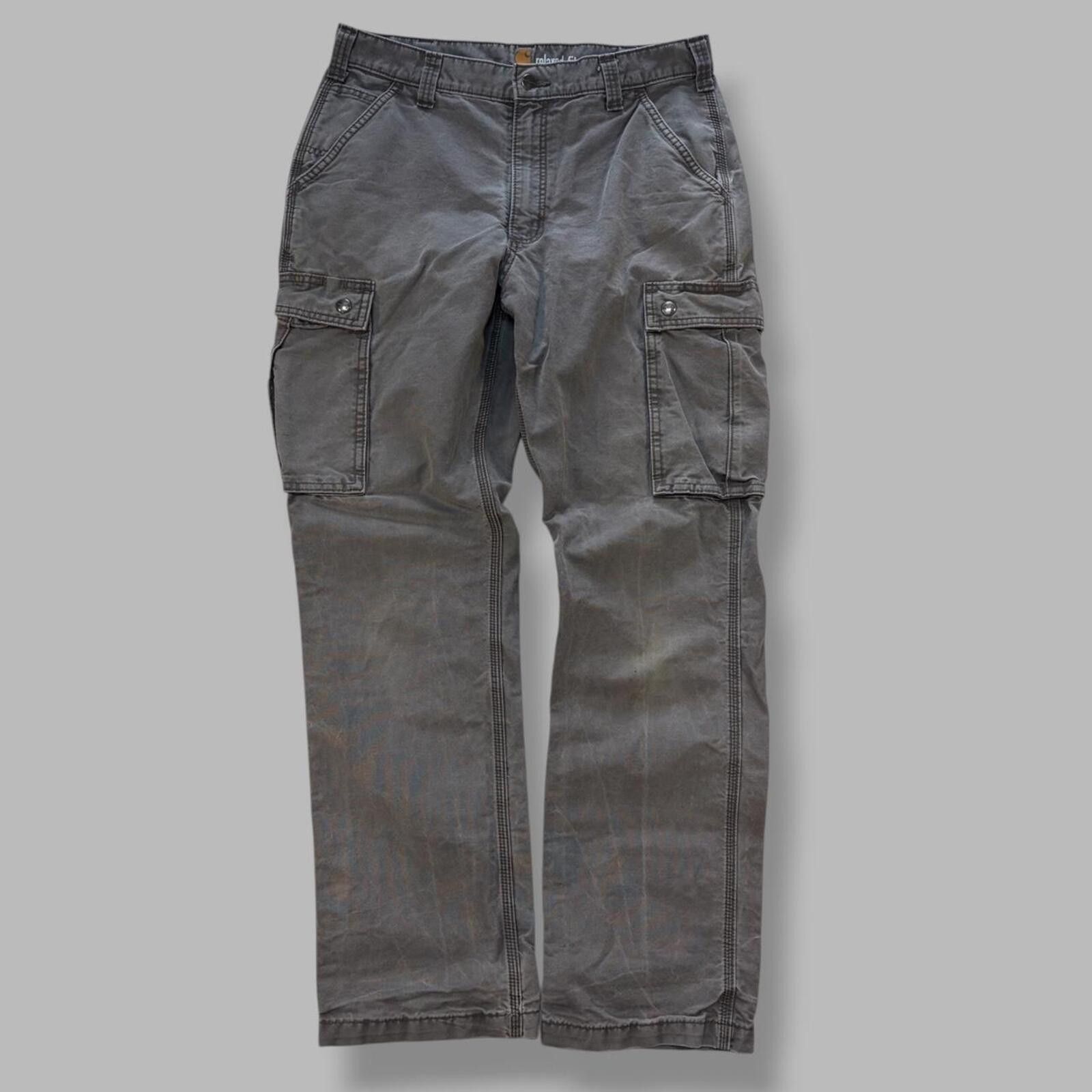 Carhartt Grey Carhartt Cargos Size US 34 / EU 50 - 1 Thumbnail
