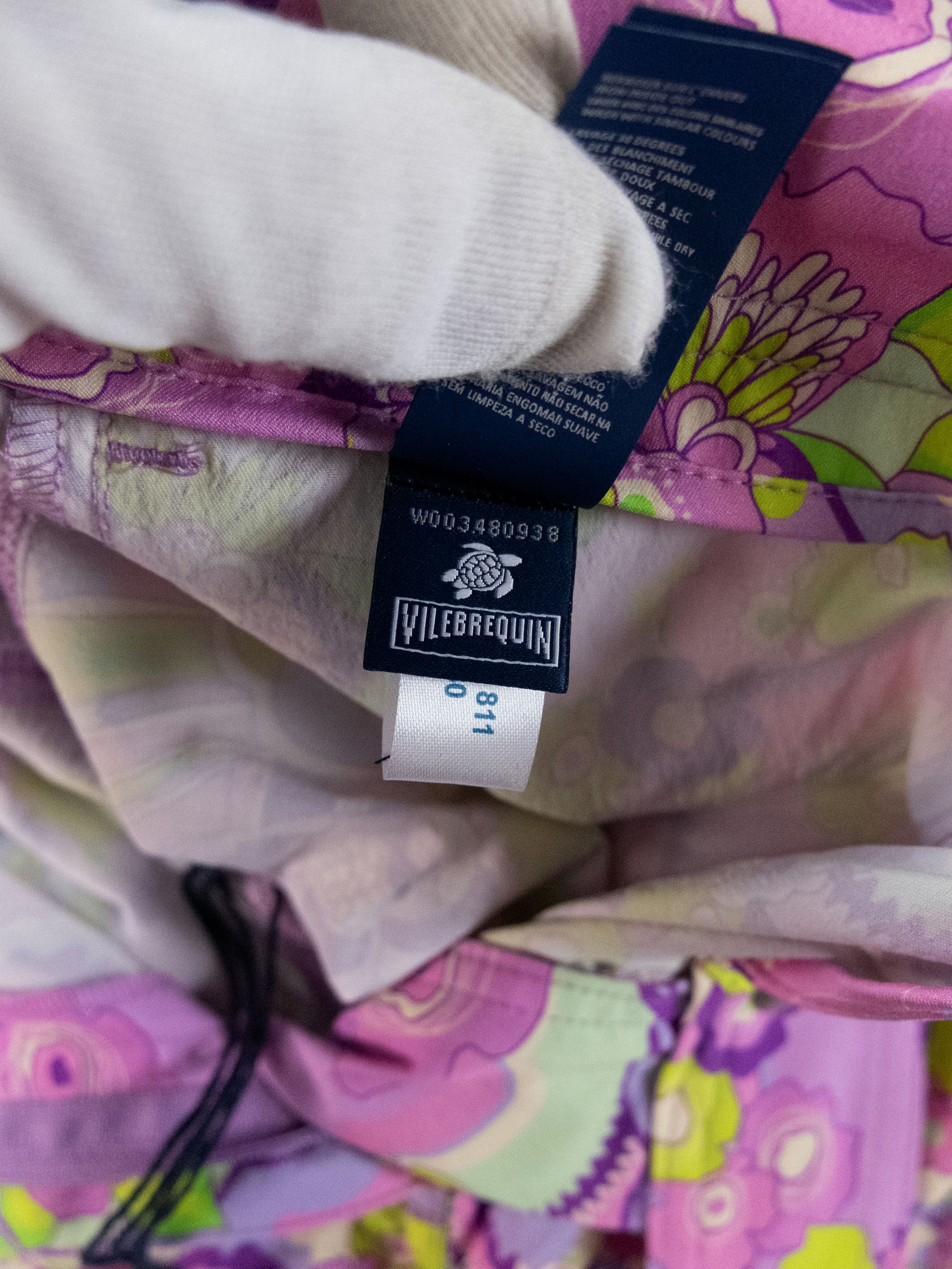 Vilebrequin VILEBREQUIN Ferise pink floral print swim shorts Medium Size 32" / US 10 / IT 46 - 12 Thumbnail